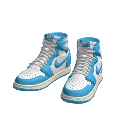 Blue white jordon 1s