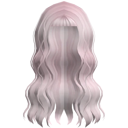 ☆ adorable wavy anime curly long pink