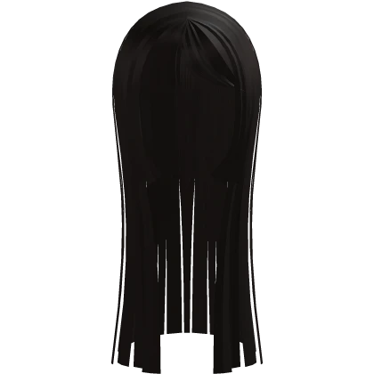 straight gothic hime cut doll hair dark brown