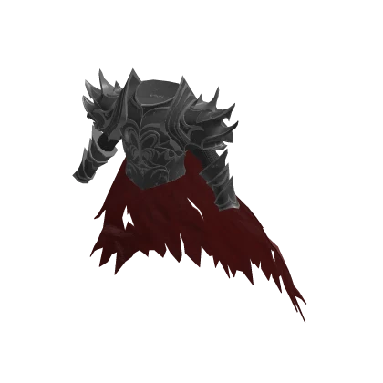 Abyssal warlord plate armor with cape