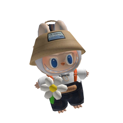 Labubu FALL IN WILD THE MONSTERS garden suit