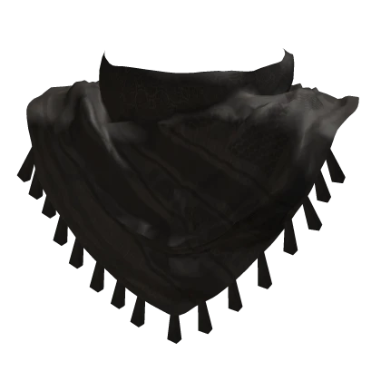 Black Triangle Cowboy Scarf