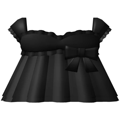 ♡ cute black dolly dress
