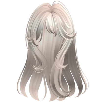 Kawaii Long Messy Anime Hair (Beige)