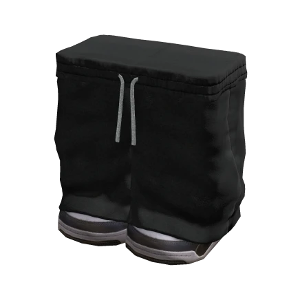 Plain Black Sweatpants Layered 1.0 R15