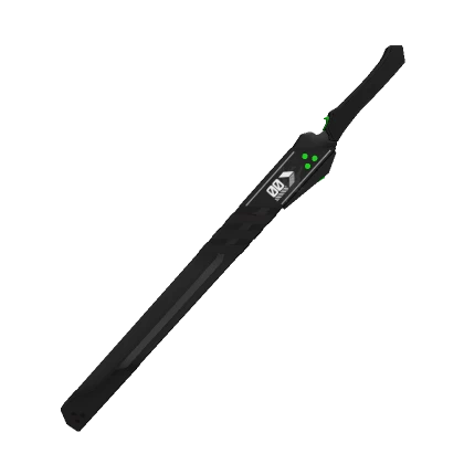 (BACK) Cyberpunk Katana - Green