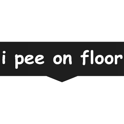 i pee on floor