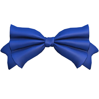 Head Ribbon Blue Cute Hair Bow Glamorous Big