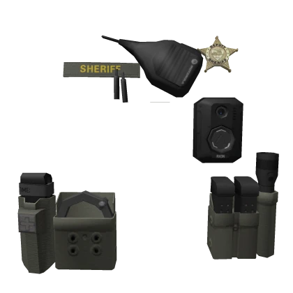 Ranger Green Sheriff Pouches