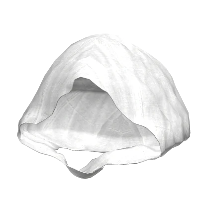 Incense White Scarf Hood