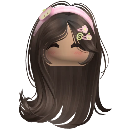 ♡ Pink and Green Igari Apple Girl Combo (Brown)