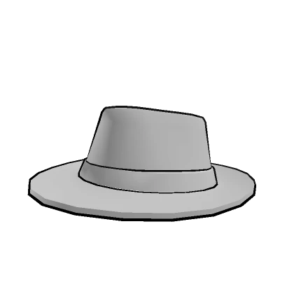 Extremely White Fedora