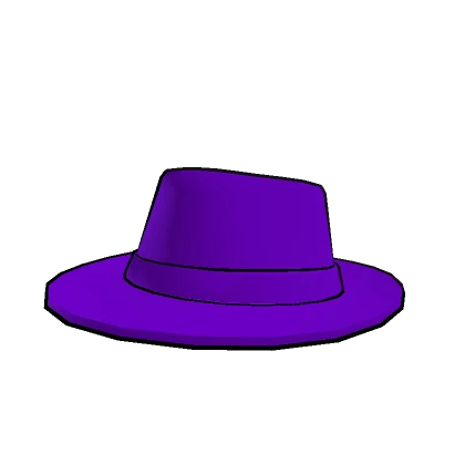 Extremely Purple Fedora