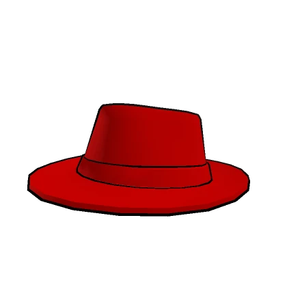 Extremely Red Fedora