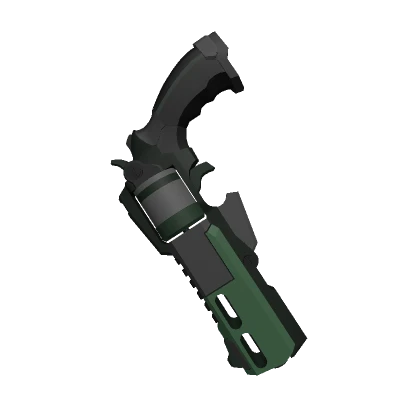 Green Cyber Heavy Revolver (Left)