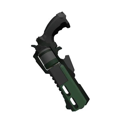 Green Cyber Heavy Revolver (Right)