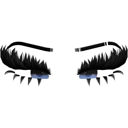 ♡ diva lashes w brows (blue)
