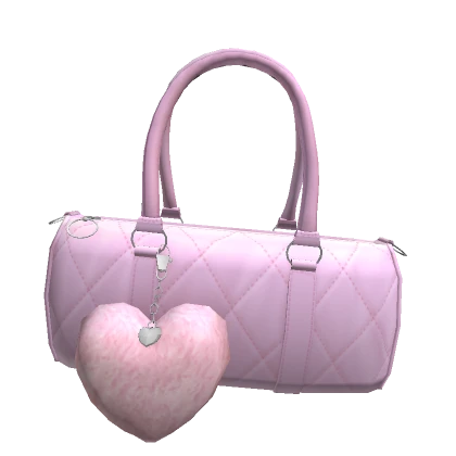 Kawaii Purse w/ Fluffy Heart (Right)