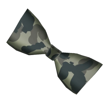 ♡ kawaii camo bow hairclip