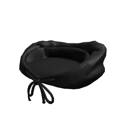 Black Tied Hood