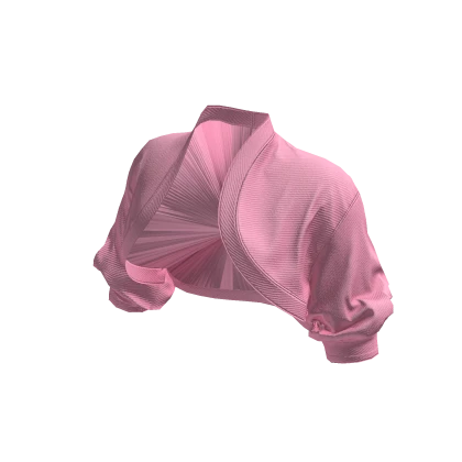 ☆ Chic Cropped Short Sleeve Light Pink Jacket 