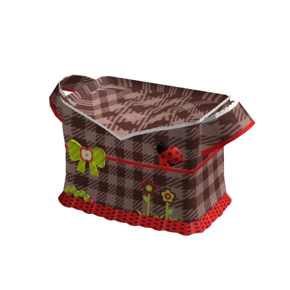 ♡ cutecore igari mori kei ladybug skirt