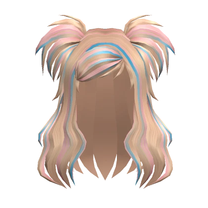 Scene Princess Hair (Cotton Candy)