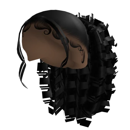 Curly PonyTail  [Black]