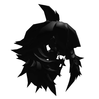 Black Messy Wolf Cut [1.0] 