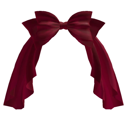 Majestic Draped Hair Bow in Marrone