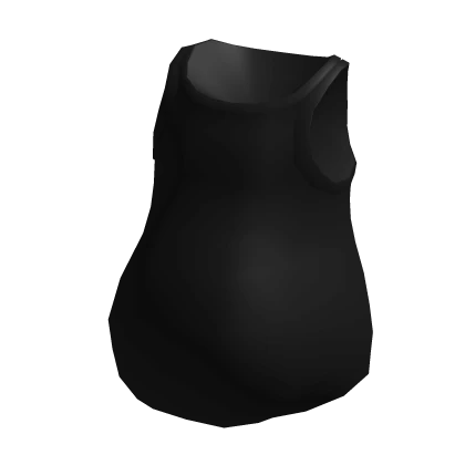 Black Belly Tank Top