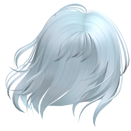 ♡ blue cute short soft windy hair