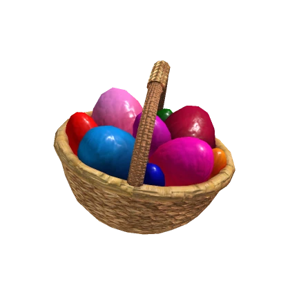 Easter Egg Basket on Hand 🐇🍫