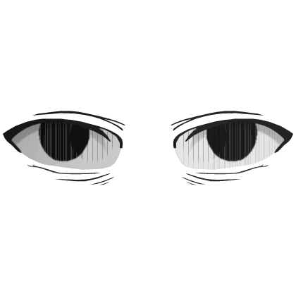 [Animated] Black Anime Eyes