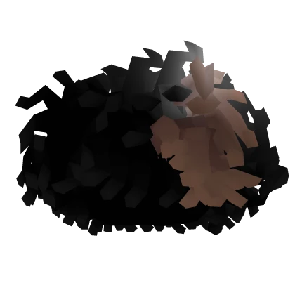 Fluffy Curly Afro Blonde Patch