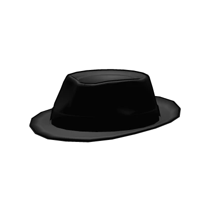 Full Black Fedora
