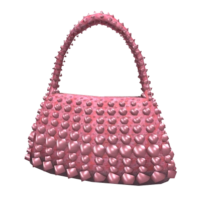 [R6] Y2K Pretty Pink Pearl Purse