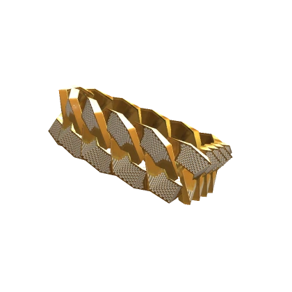 3.0 Single Diamond Chain Link Bracelet - Gold