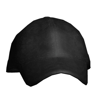 Black Distressed Hat