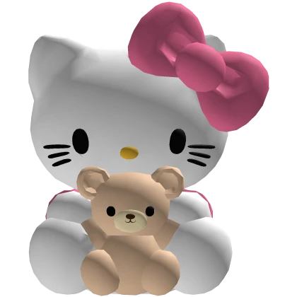 Hello Kitty With Teddy Bear (Back)