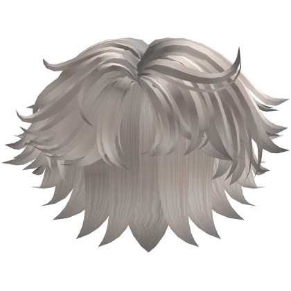 Stylish Messy Fluffy Boy Hair (Ash)