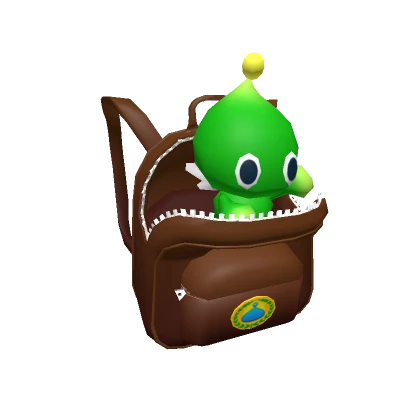 Brown Waving Chao Backpack