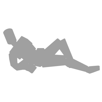 Aura Laying Pose Floating