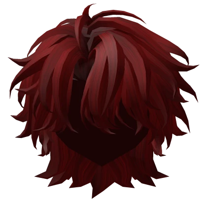 Beautiful Red Wolfcut