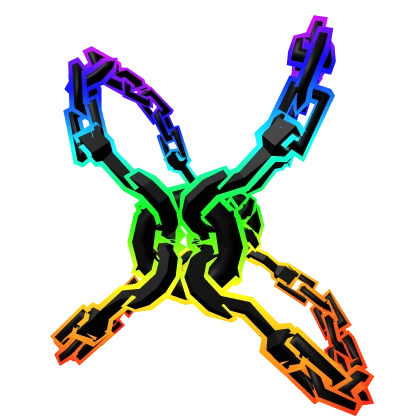 Cartoony Rainbow Body Chains