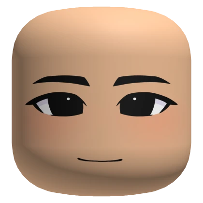 Cute Smiling Boy Face - Light