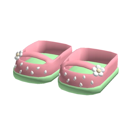 Strawberry shoes pink