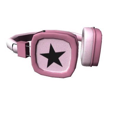 Y2K Pink On Neck Headphones 3.0