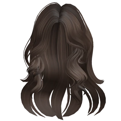 HairWavy Flowy Loose Fluffy Hair (Dark Brown)