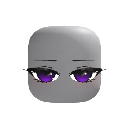 Animated Soft Stare Girl Eyes - Purple
